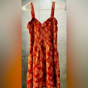 NWT Women’s Market and Spruce Yara Smocked Sweetheart Dress - Size: M